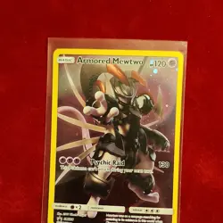 Pokemon Armored Mewtwo SM228 Sun & Moon Promo Basic Psychic Promo Card 120 HP - Image 1