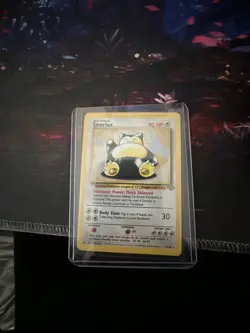 Snorlax 27/64 Non Holo Pokemon Card Jungle Set Near Mint NM - Image 1