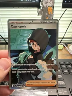 Pokemon TCG Cassiopeia Shrouded Fable Full Art Holo Rare Card 86/64 - Image 1