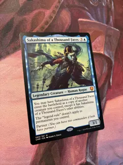 MTG Sakashima of a Thousand Faces - Commander Legends CMR - Near Mint NM - Image 1
