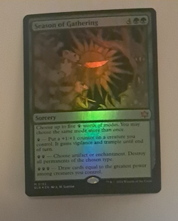 Season of Gathering FOIL NM/M Bloomburrow Magic the Gathering MTG - Image 1