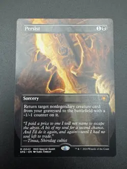 MTG MH3 Persist (Borderless); Special Guests M/NM - Image 2