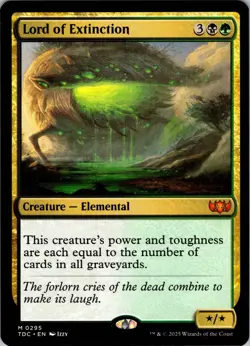Lord of Extinction Commander: Tarkir: Dragonstorm 295 NM MTG Magic the Gathering - Image 1