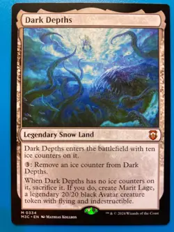 MTG 1x Dark Depths # 334 Commander Modern Horizons 3 Magic the Gathering x1 NM - Image 1