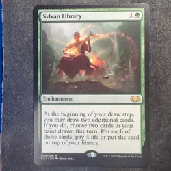 Sylvan Library - Commander Collection: Green (MTG) - Image 1