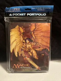 Sealed Ultra-Pro Akroma, Angel of Wrath 4 Pocket Portfolio/Binder Free ship Mtg - Image 1