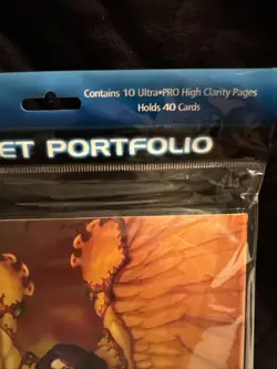 Sealed Ultra-Pro Akroma, Angel of Wrath 4 Pocket Portfolio/Binder Free ship Mtg - Image 2