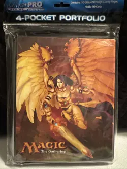 Sealed Ultra-Pro Akroma, Angel of Wrath 4 Pocket Portfolio/Binder Free ship Mtg - Image 3