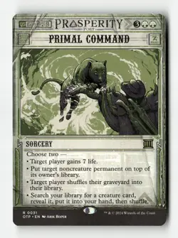 Primal Command - #31 - Non Foil - MTG - Near Mint - Image 1