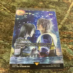 Stay with Me - Rhystic Study (Showcase) Final Fantasy: Through the Ages Regular - Image 1
