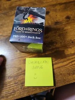 MTG LOTR Sauron Deck Box Magic The Gathering Ultra Pro Lord of the Rings - Image 3