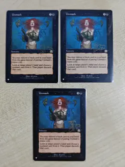 MTG Unmask x3 The List Signed NM RK Post - Image 1