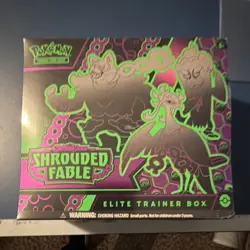 Pokemon TCG Scarlet & Violet Shrouded Fable Elite Trainer Box 2024 ETB - Image 1