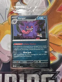 Gengar #050/088 EB Games Promo English SEALED Pokemon TCG Promo *DOUBLE SWIRL* - Image 1