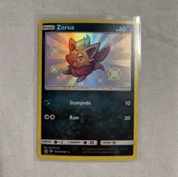 Pokemon Zorua SV25/SV94 Shiny Vault Holo Rare Hidden Fates - NM - Image 1
