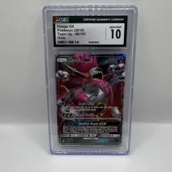 Pokemon TCG Hoopa GX 96/181 Sm-Team Up Ultra Rare Holo CGC 10 - Image 1