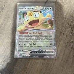 Pokemon TCG Meowth EX Perfect Order 62/88 Near Mint - Image 1