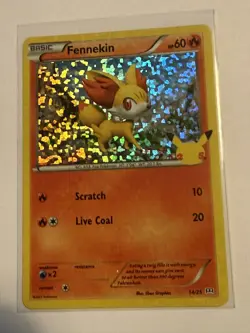 Pokemon TCG Fennekin McDonald's Promos 14/25 Holo Promo Promo - Image 1