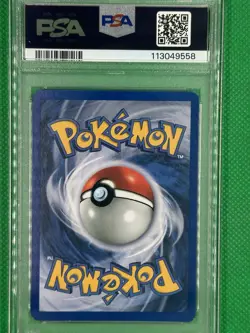 2000 Pokemon Game Charizard Holo Base II #4 PSA 8 NM-MT - Image 2