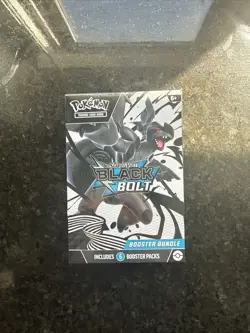 Pokemon Scarlet & Violet Black bolt booster bundle - Image 1