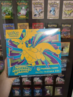 NEW SEALED Pokemon TCG: Ascended Heroes POKEMON CENTER ETB Elite Trainer Box - Image 1