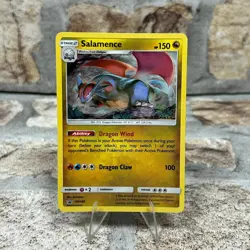 Pokemon - Salamence - Sun & Moon - Cosmos Holo Rare - Promo SM140 - NM - Image 1