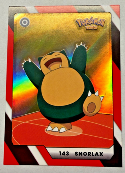 2025 Pokemon Kanto Full House Snorlax Gold Holo Foil #143 - Image 1