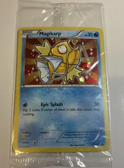 Sealed Pokemon Black Star Target Promo Shiny Magikarp XY143 Holo - Image 1