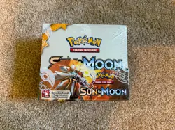 Pokemon Sun and Moon Base Set Booster Box - Factory Sealed - Image 1