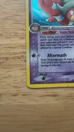 Slowing 14/115 Unseen Forces Reverse Holo Pokeball Stamped Vintage Pokemon TCG - Image 2