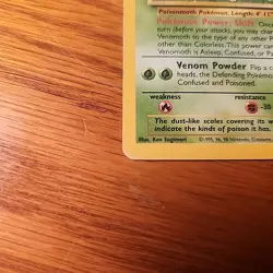 Pokemon TCG Venomoth Jungle 29/64 Regular Unlimited Rare MP-HP - Image 4