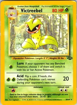 Victreebel (30) 30/64 Jungle Pokemon MP Unlimited - Image 1