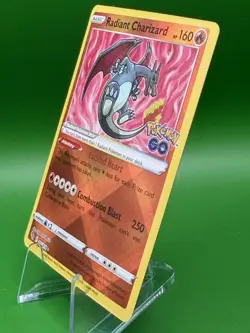 Pokemon Radiant Charizard 011/078 Pokemon GO Holo Rare - Image 2