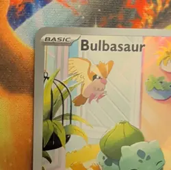 Pokemon Bulbasaur 143/142 SV07 Stellar Crown Illustration Rare Holo Basic 70 HP - Image 3