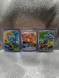 Pokemon TCG First Partner Illustration Collection, Series 1 Kanto GEN 1 Lot #4 - Image 1