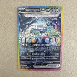 Pokemon Terapagos EX 170/142 Sv07: Stellar Crown Rare Holo 230 HP - Image 1