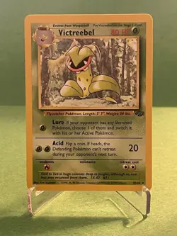 Pokemon TCG Victreebel Non-Holo Rare Jungle Set 30/64 LP/NM - Image 1