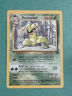Pokemon TCG Victreebel Non-Holo Rare Jungle Set 30/64 LP/NM - Image 2