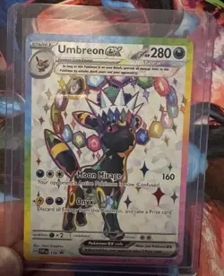 Pokemon Umbreon ex 176 Promo Holo Prismatic Evolutions Mint - Image 5