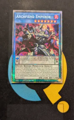 BPRO-EN031 Archfiend Emperor Starlight Rare 1st Edition YuGiOh - Image 1