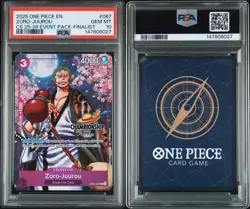 Zoro Juurou Event Pack Finalist 067 PSA 10 One Piece Championship 25-26 POP 38 - Image 3