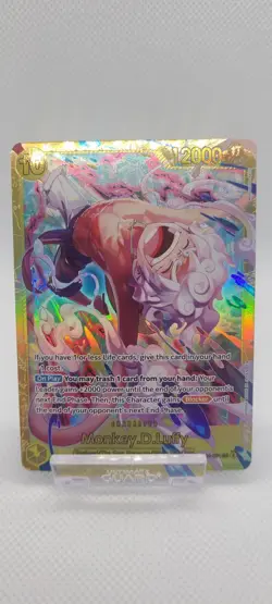 Monkey D. Luffy OP15 EB04-061 SEC ONE PIECE TCG ENGLISH NM - Image 1