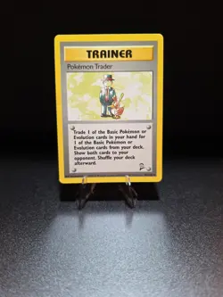 Pokemon TCG Pokemon Trader Base Set 2 106/130 Regular Unlimited Rare - Image 1