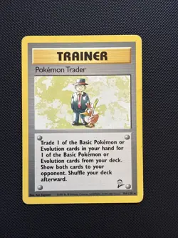 Pokemon TCG Pokemon Trader Base Set 2 106/130 Regular Unlimited Rare MP - Image 1