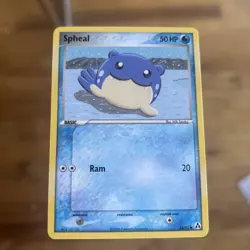 Spheal 65/92 EX Legend Maker - Common Pokemon Card Vintage - Image 1