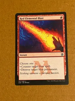 Magic the Gathering : MASTERS 25 Red Elemental Blast NM MTG - Image 1