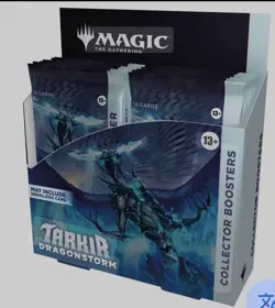 Mtg. Tarkir Dragonstorm Collector Booster Box. 12 Packs. NEW. SEALED. - Image 1