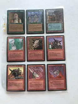 MTG, Magic the Gathering, Homelands, Complete Set, NM (140 cards) - Image 5