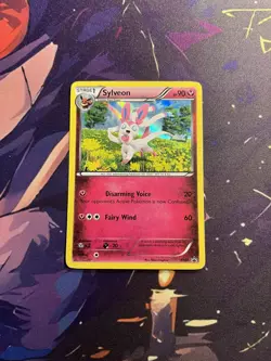 Sylveon - XY04 - Sheen Holo - XY Black Star Promo - Pokemon Card - Image 1