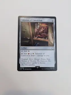 MTG - Talisman of Conviction - Fallout (PIP) NM/M Condition - Image 1
